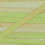 Лента (тесьма) шелковая 4.0 мм / 9.1±0.5 метров, M242 зеленый/бл.зеленый, Gamma SRM-4