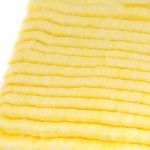 Вата хлопковая зигзаг 100±10 г, №02 желтый, Warmtex VHZ-100