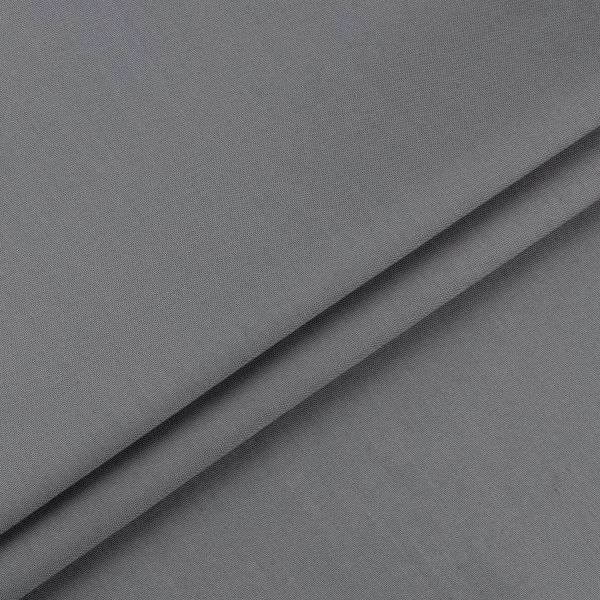 Ткань для пэчворка Peppy Краски жизни Люкс, рулон 112 см / 5 метров, 17-3914 серый, Peppy