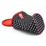 Футляр для пряжи, Prym Полька дот черно-белый, 14,5х21,5 см