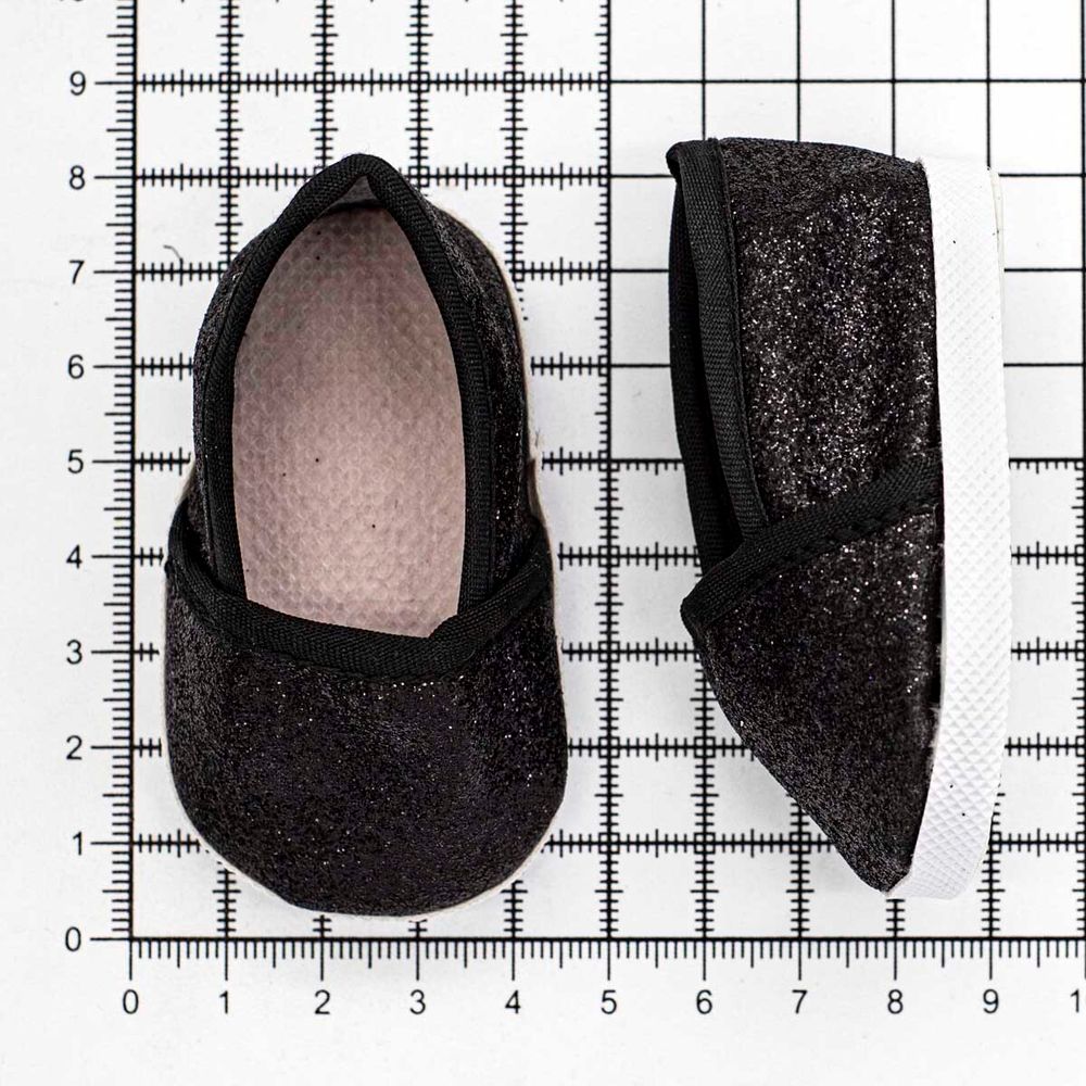 Туфельки 7х4х3см, пара (черный), DSS8291