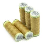 Нитки отделочные Gutermann Top Stitch, 30м, 893 бежево-желтый, 5 катушек