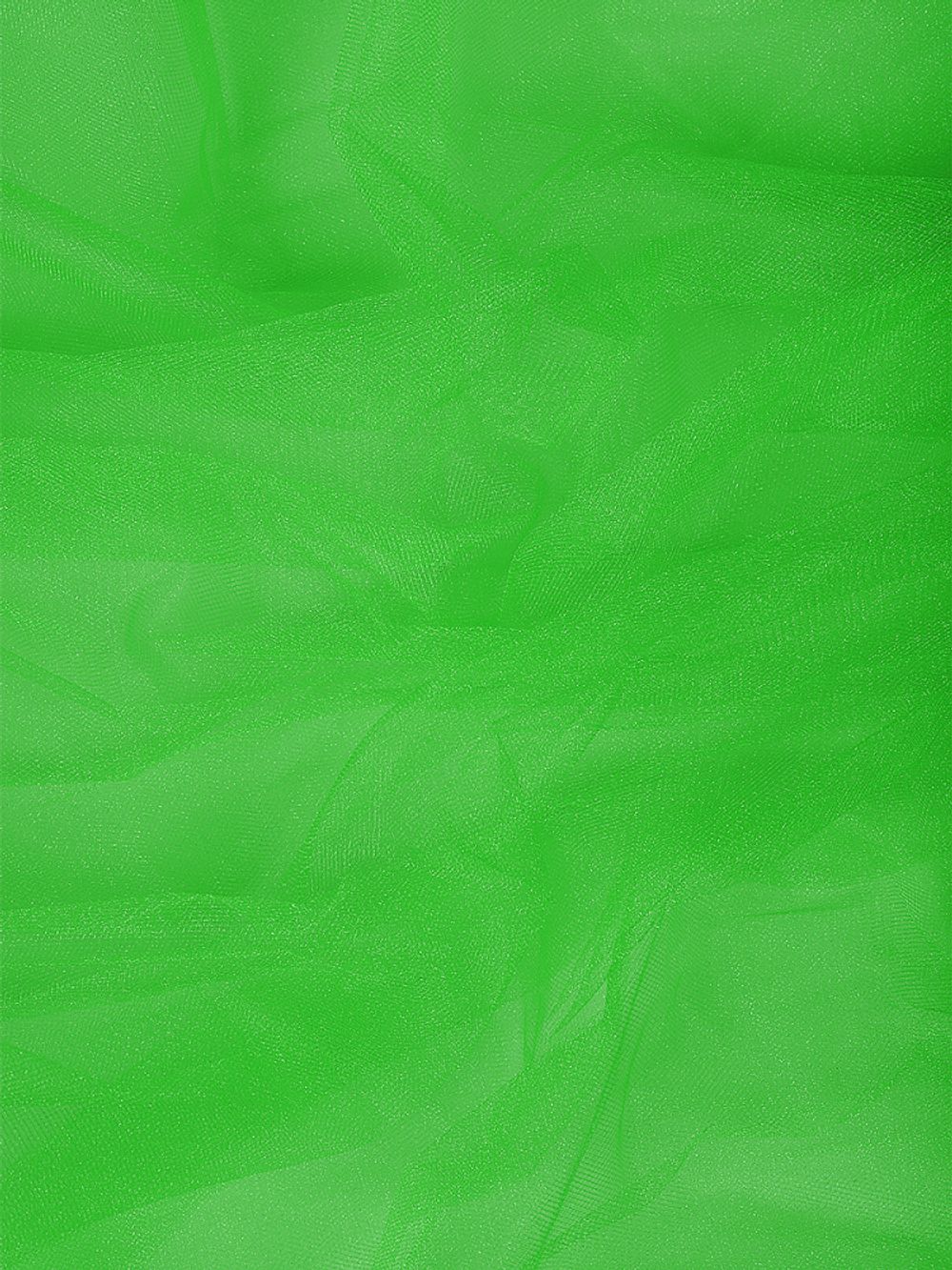 Еврофатин Hayal Tulle мягкий матовый 300 см / 5 метров, HT.S, цв.60 - салатовый неон