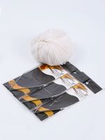 Набор круговых спиц для вязания Maxwell Black 40 см (2.0 мм/3.0 мм/4.0 мм)