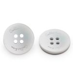 Пуговицы 4 прокола 24L (белый), 36 шт