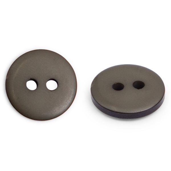 Пуговица 18L (11мм) 2 прокола, пластик (Green2 (зеленый2)), NE63, 72 шт