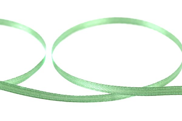 Лента атласная 2-сторонняя 3.0 мм / 91.4±2 метра, 056 серо-зеленый, Gamma AL-3P