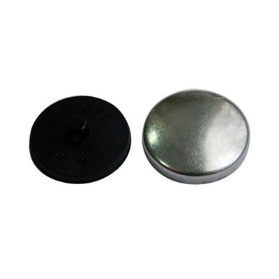 Пуговицы под обтяжку на ножке 36L=23 мм, металл/пластик, 500 шт, New Star (чёрный)