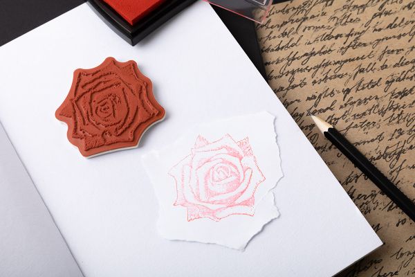 Штамп 5.8х7.2 см, 01 Роза, Mr.Painter TSM-01