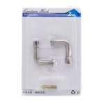 Крючок-держатель для подхватов 40 мм, металл, 1 бронза, X455