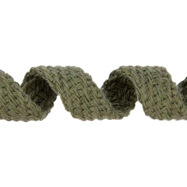 Шнур полиэфир плоский ⌀9-10 мм, 20 м,±1 м, хаки, Гамма С3862Г17