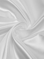 Атлас сатин 67 г/м², 150 см / 100 метров, арт.AS.01 цв.белый