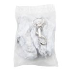 Карабин металл 19.0 мм (53х24 мм), никель, 10 шт