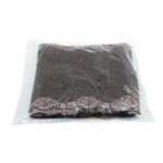 Кружево бельевое эластичное 235 мм / 10 м, коричневый