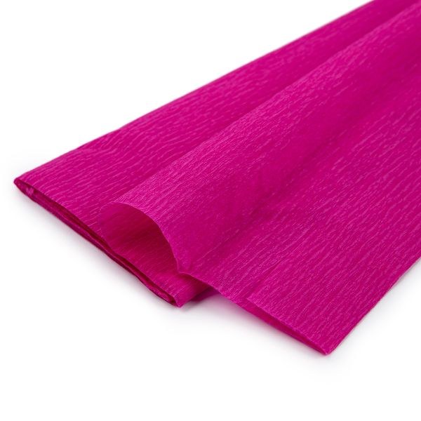 Бумага гофрированная (креповая) 20 г/м², 5 шт по 50 см / 2 метра, 16 сиреневый, Blumentag REP-43