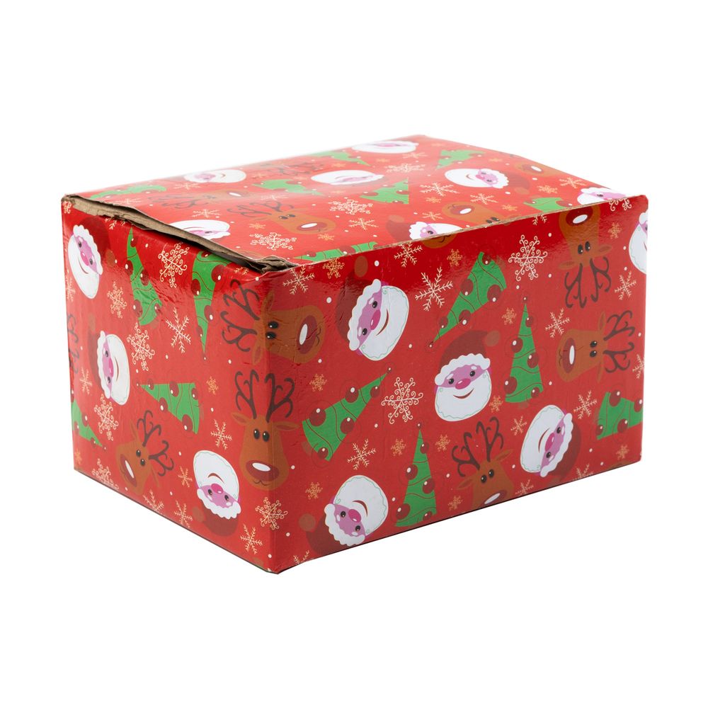 Кружка керамическая 350 мл 14х9х7 см, Новый год, Stilerra home PFC-003