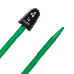 Спицы прямые ⌀4.5 мм, 17 см, 2 шт, зеленые, Prym 218403