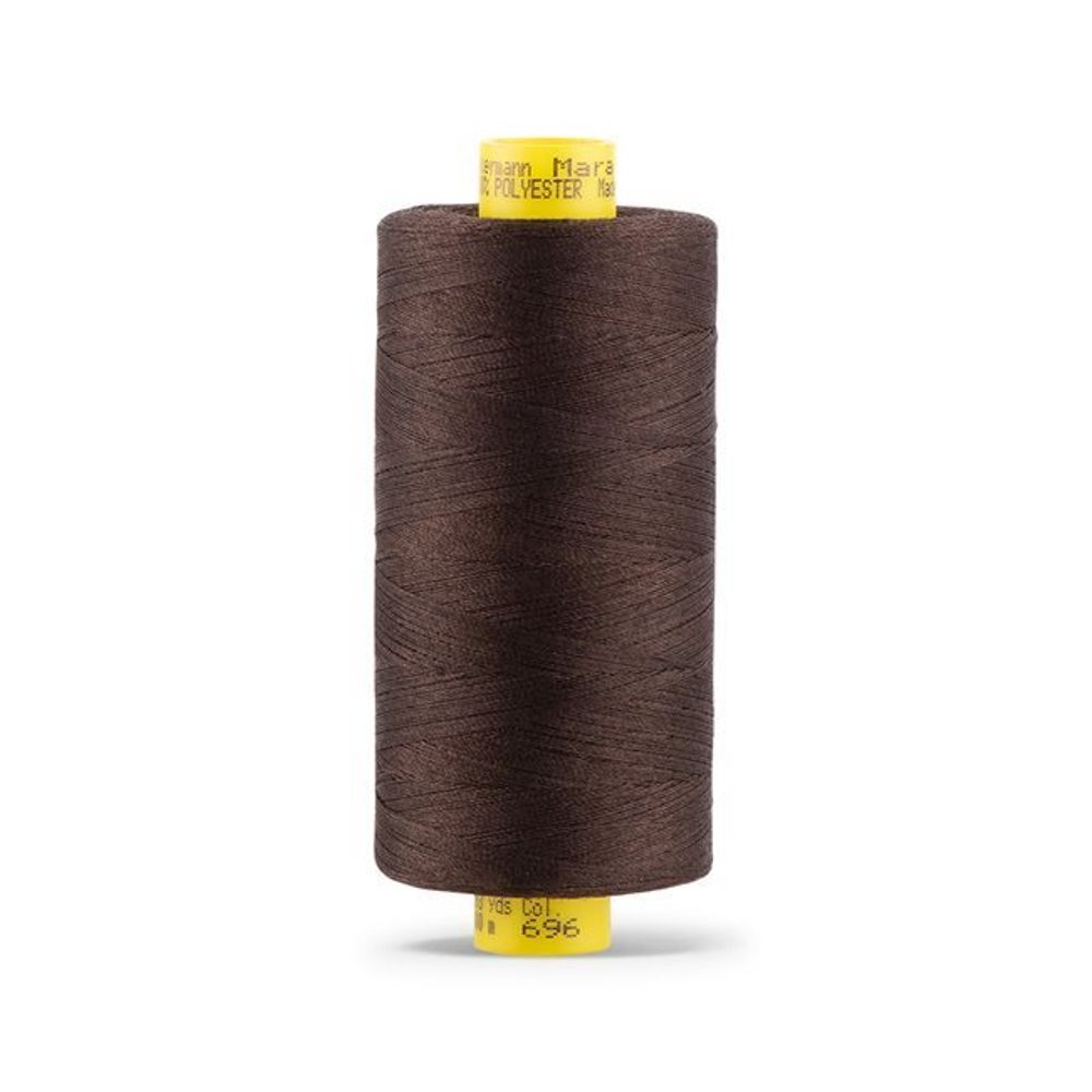 Нитка универсальная Gutermann Mara 120/2, 1000 м, 700207, 696 т.шоколад, 1 шт