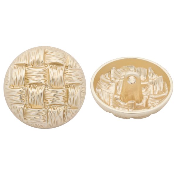 Пуговицы на ножке 36L=23 мм, металл, M.Gold (матовый золотой), 10 шт, MP03