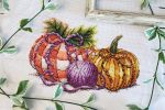 Набор для вышивания нитками МП Студия (Жар-птица), Рукодельные тыквы 15х21 см