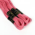 Мулине ПНК им.Кирова цв.9240 т.розовый, 24 мотка по 8 метров