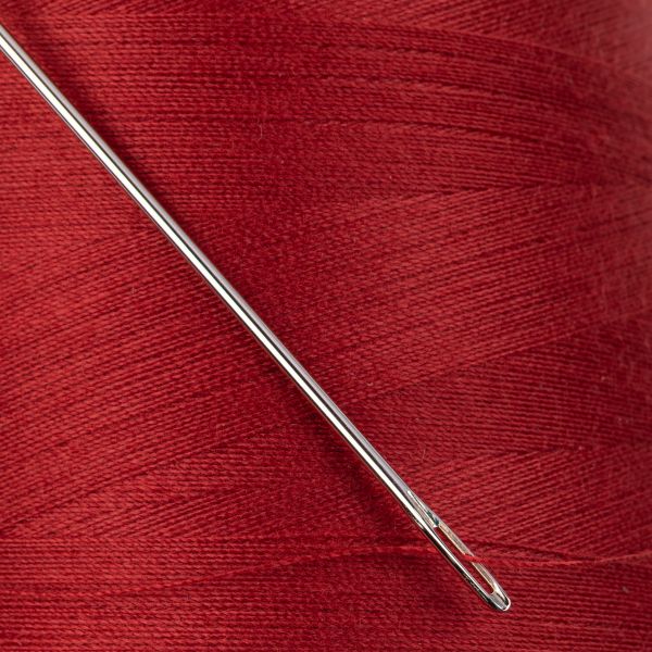 Нитки универсальные Nitka 40/2, 4570 м (5000 ярд) / 1 кат., 116 т.красный