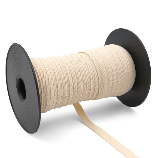 Резинка бельевая (бретелечная) 12.0 мм / 50 метров, бежевый, (МL195.012)