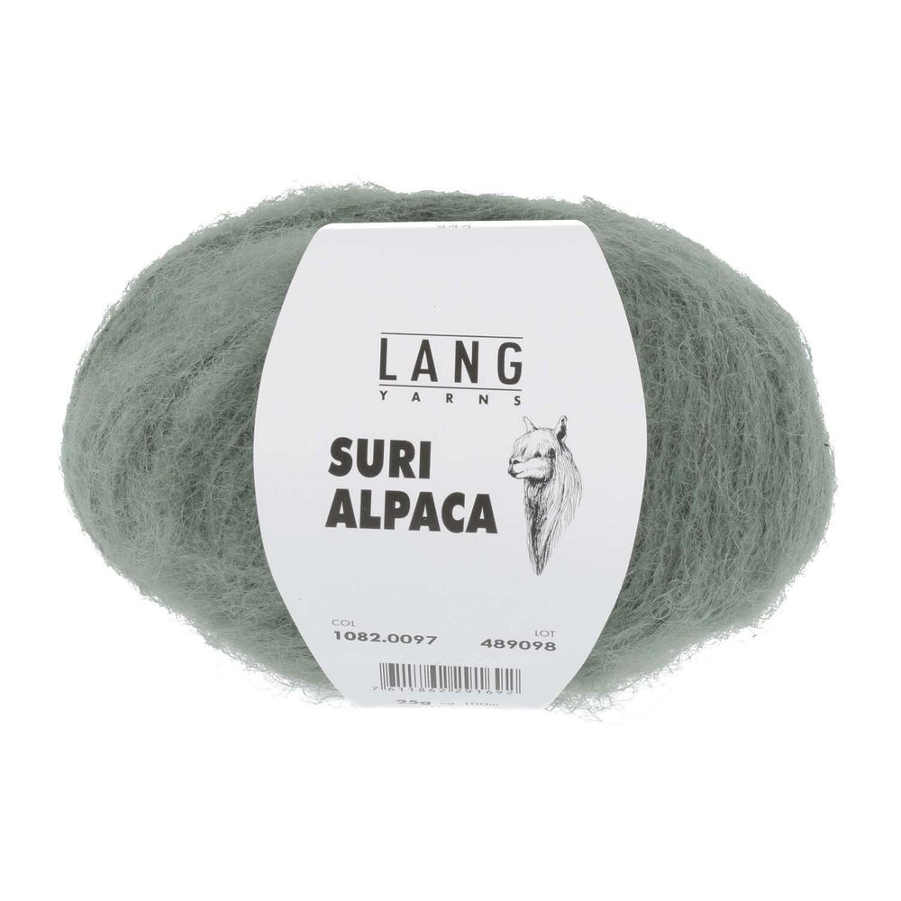 Пряжа Lang Yarns (Ланг Ярнс) Suri Alpaca / уп.10 мот. по 25 г, 100м, 2