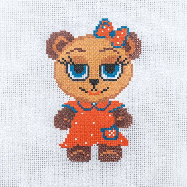 Набор для вышивания нитками Hobby&Pro, Машуня 19х19см