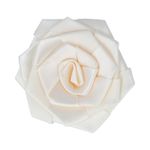 Цветочки термоклеевые 7,5х7,5 см, 6 шт, №008 кремовый, Blitz 90