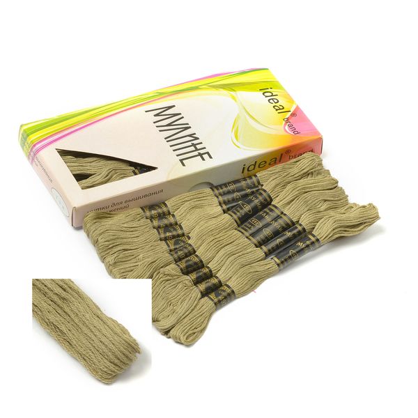 Мулине Ideal ТВ, 24 мотка по 8 метров, цв. 492