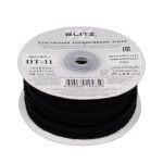 Резинка бельевая (ажурная) 10.0 мм / 25 метров, черный-2, Blitz DT-11