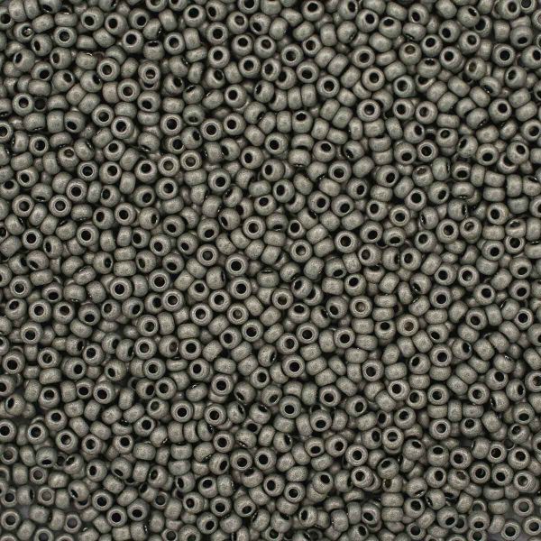 Бисер Preciosa 10/0 (2.3 мм), 100 г (5х20 г), металлик матовый, цв. 18542