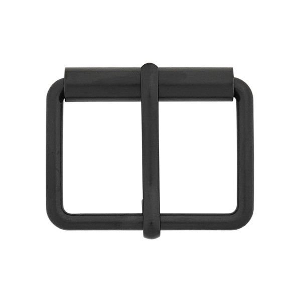 Пряжка прямоугольная 30 мм, металл (M.Black черный матовый), МТ_1864, 6 шт