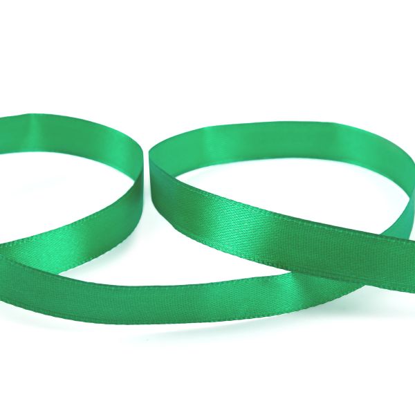 Лента атласная 1-сторонняя 12.0 мм / 33±2 метра, 035 зеленый, Blitz