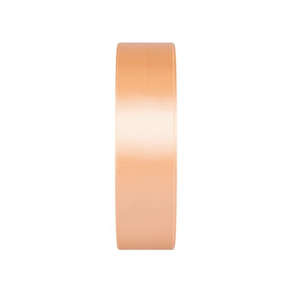 Лента атласная 1-сторонняя 25.0 мм / 33±2 метра, 071 св.кремовый, Gamma