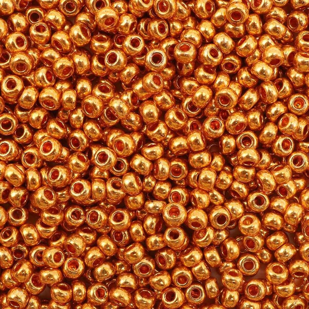 Бисер Preciosa металлик, круг.отв., 100 г (5х20 г), (18389)331-19001/10/0