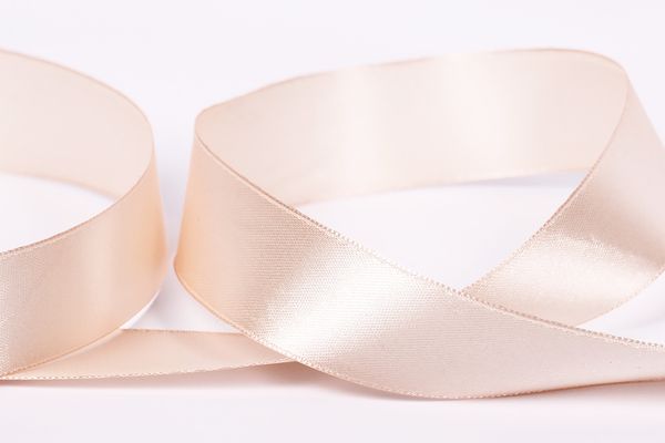 Лента атласная 1-сторонняя 25.0 мм / 33±2 метра, 002 св.розовый, Gamma