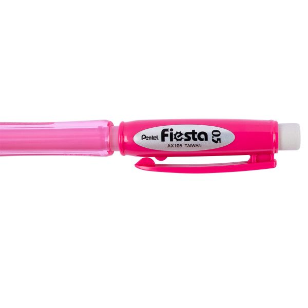 Карандаш автоматический Pentel Fiesta 0.5 мм, 12 шт, AX105-BO красный