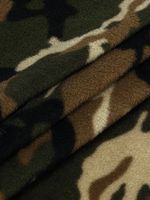 Флис 2-сторонний 190 г/м², 150 см / 2 метра, TBY-0059-К1.2, цв.К1 камуфляж