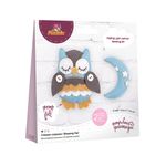 Набор для шитья игрушки Спящая совушка 10 см, Miadolla TF-0231