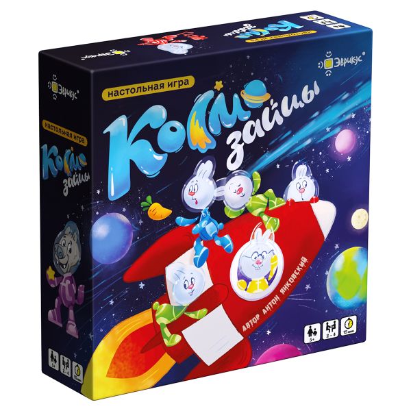 Игра настольная Космозайцы, Эврикус BG-17067