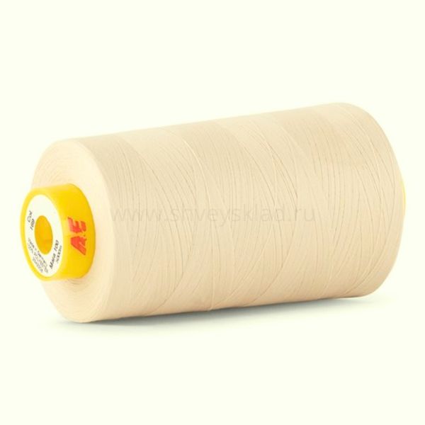 Нитка особо тонкая Gutermann Mara №150 (150/2), 5000 м, 713961, цв. 325 шампань, 1 катушка