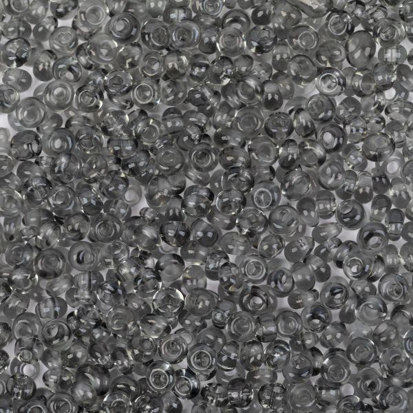 Бисер Preciosa Drops 8/0 (2.9 мм), 50 г, 40010 серый, 311-11001