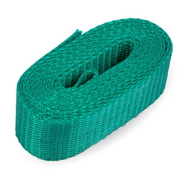 Стропа (ременная лента) 30 мм / 5х2.5 метра, фасовка, зеленый, 3713 (3075_3590)