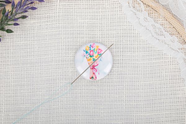 Игольница магнитная №60 Букет тюльпанов, Gamma NEM