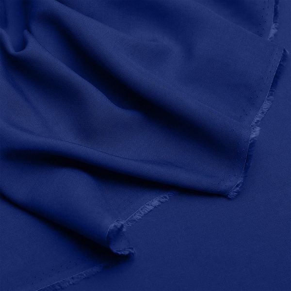 Штапель 110 г/м², 145 см / 2 метра, TBY-Vi-30-43.2, цв.43 яр.синий