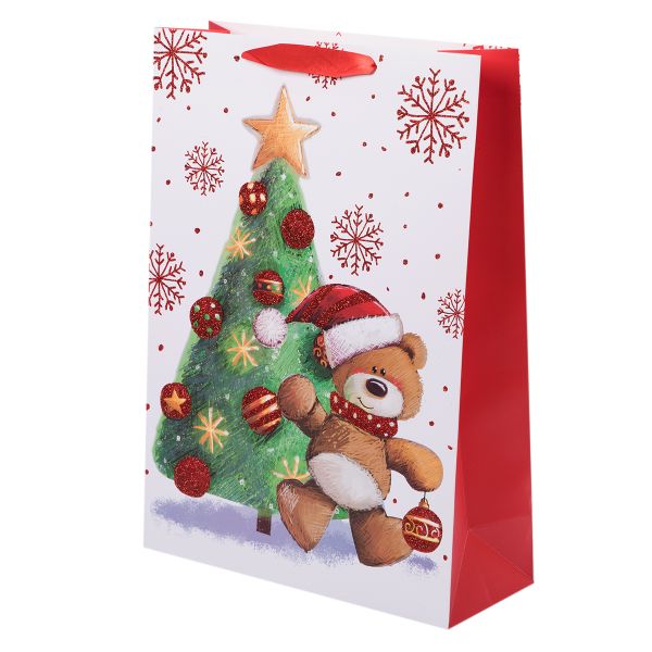 Подарочный пакет 210 г/м², 30х42х12 см, 12 шт, 13, Stilerra NBYL