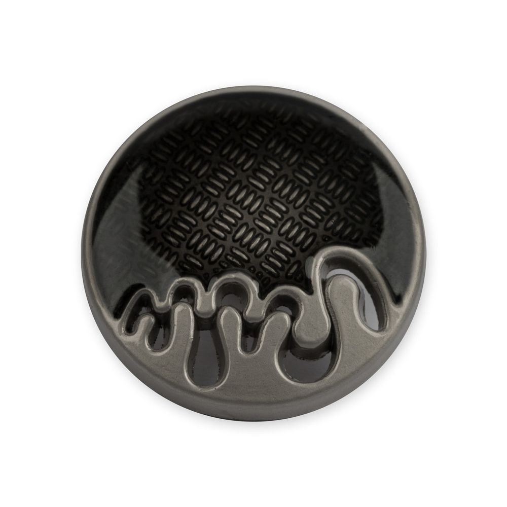 Пуговицы на ножке металл 21 мм, 6 шт, 04 никель, Blitz MB 0256