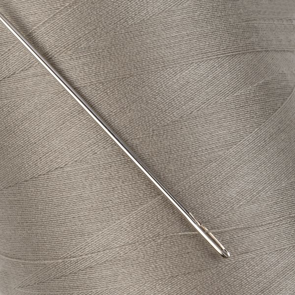 Нитки универсальные Nitka 40/2, 4570 м (5000 ярд) / 1 кат., 355 серо-бежевый